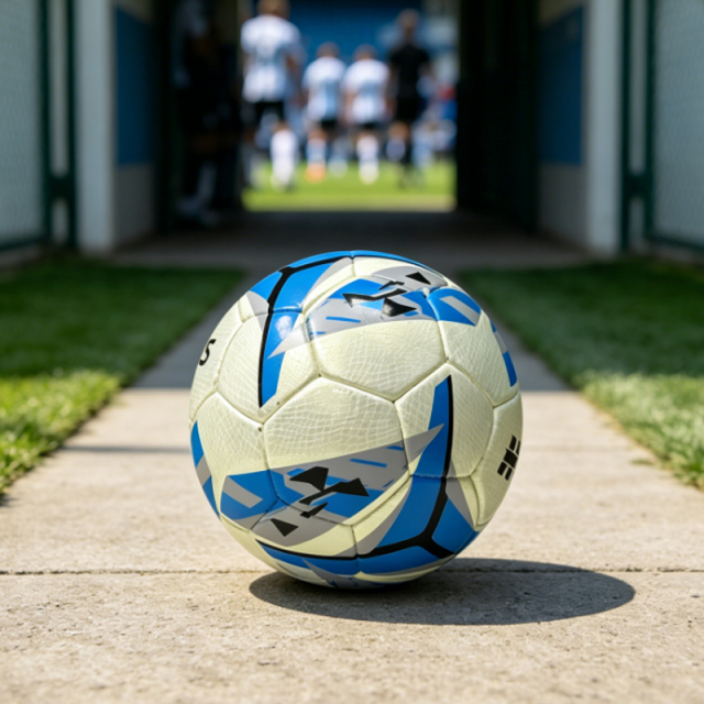 Perfect for Training & Practice Hand-Sewn Size 4 Low Bounce Ball for Youth Custom LOGO Available Direct from Factory,Blue Arc Sports