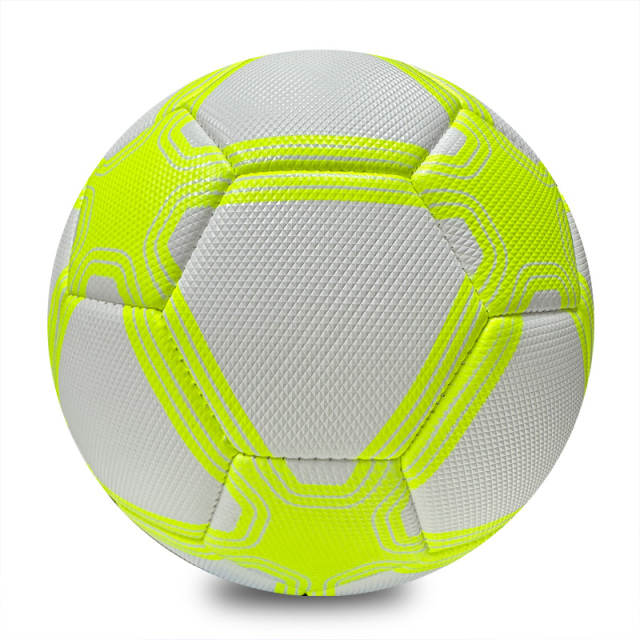 Durable Machine Sewing Soccer Ball Size 5 PU Outdoor Match Ball High Quality Custom Logo Factory Direct Price Best Seller for Sports,Blue Arc Sports