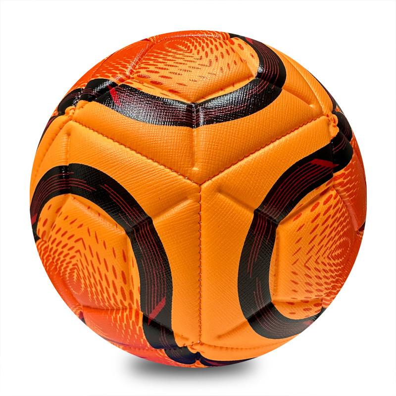 Machine Sewing Soccer Ball Size 4 PU Outdoor Match High Quality Custom Logo Factory Direct Sale Cheap Best Seller Sports Training Competitive Ball,Blue Arc Sports