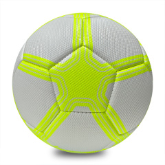 Durable Machine Sewing Soccer Ball Size 5 PU Outdoor Match Ball High Quality Custom Logo Factory Direct Price Best Seller for Sports,Blue Arc Sports