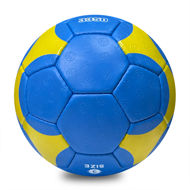 Professional Size 1/2/3 Rubber Handball High Rebound Durable PU for Competition and Training Wholesale Customized Logo,Blue Arc Sports
