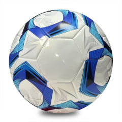 Superior Thermal Bonded Size 5 Football, Waterproof Durable Abrasion Resistant PU, Soccer Ball for Official Match, Training and Team Sports Competition,Arc Bleu Sports