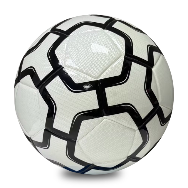 Quality Thermal Bonded Size 5 Football, Waterproof and Wear Resistant Durable Cover, PU Soccer Ball for Adult Training, Match and Team Sports Activities,Arc Bleu Sports