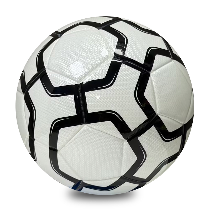 Quality Thermal Bonded Size 5 Football, Waterproof and Wear Resistant Durable Cover, PU Soccer Ball for Adult Training, Match and Team Sports Activities,Arc Bleu Sports