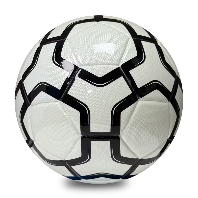 Quality Thermal Bonded Size 5 Football, Waterproof and Wear Resistant Durable Cover, PU Soccer Ball for Adult Training, Match and Team Sports Activities,Arc Bleu Sports