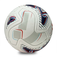 Advanced Thermal Bonded Size 5 Football, Waterproof Abrasion Resistant Durable Material, High Quality Soccer Ball for Training, Match and Team Sports Events,Arc Bleu Sports
