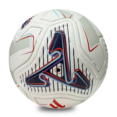 Advanced Thermal Bonded Size 5 Football, Waterproof Abrasion Resistant Durable Material, High Quality Soccer Ball for Training, Match and Team Sports Events,Arc Bleu Sports
