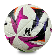 High Quality Professional Customized Size 5 Soccer Ball PU Leather Match Football Training Custom Logo Factory Price,Blue Arc Sports