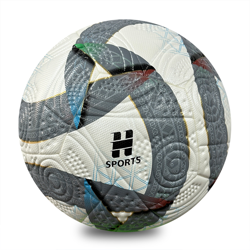 Hot Sale Select Size 5 Training Soccer Ball PU Thermal Bonded Custom Logo Football for School Team Wholesale OEM,Blue Arc Sports