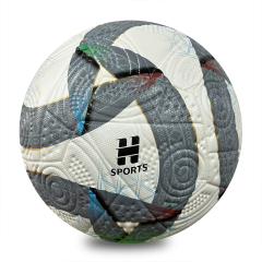 Hot Sale Select Size 5 Training Soccer Ball PU Thermal Bonded Custom Logo Football for School Team Wholesale OEM,Blue Arc Sports