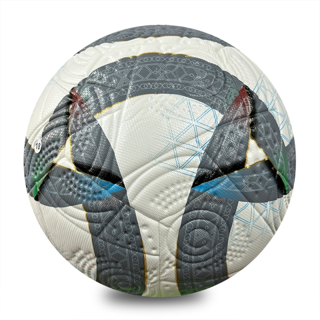 Hot Sale Select Size 5 Training Soccer Ball PU Thermal Bonded Custom Logo Football for School Team Wholesale OEM,Blue Arc Sports