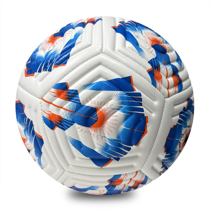 2026 New Custom Logo Match Training PVC Football Profesional Soccer Ball Size 4 Official Match Machine Stitched,Blue Arc Sports