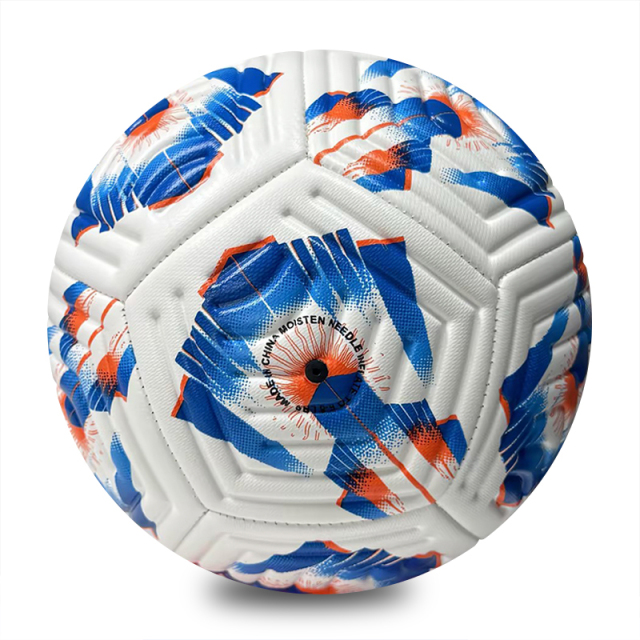 2026 New Custom Logo Match Training PVC Football Profesional Soccer Ball Size 4 Official Match Machine Stitched,Blue Arc Sports