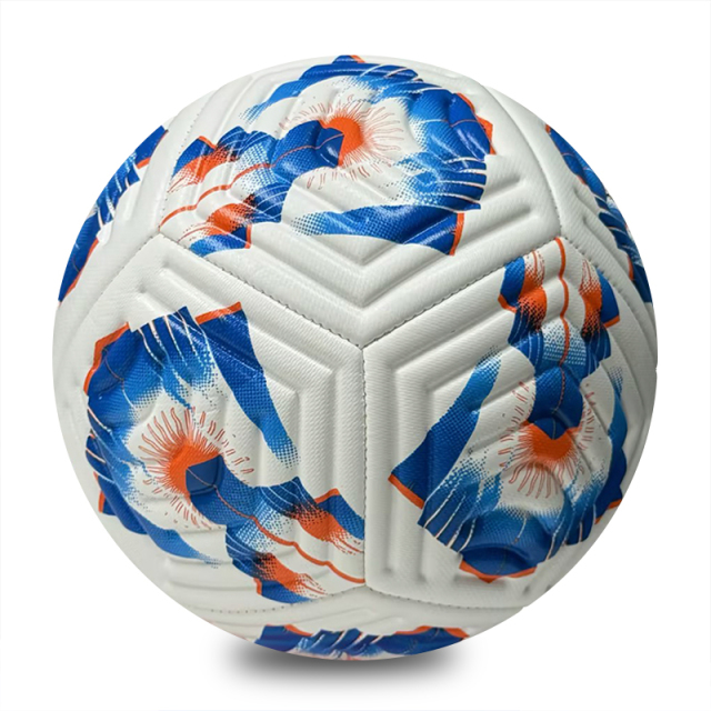 2026 New Custom Logo Match Training PVC Football Profesional Soccer Ball Size 4 Official Match Machine Stitched,Blue Arc Sports