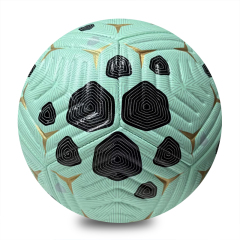 Factory Price Soccer Ball Professional Standard Football Size 4 for machine-stitched Football PVC New Model Training Football,Blue Arc Sports
