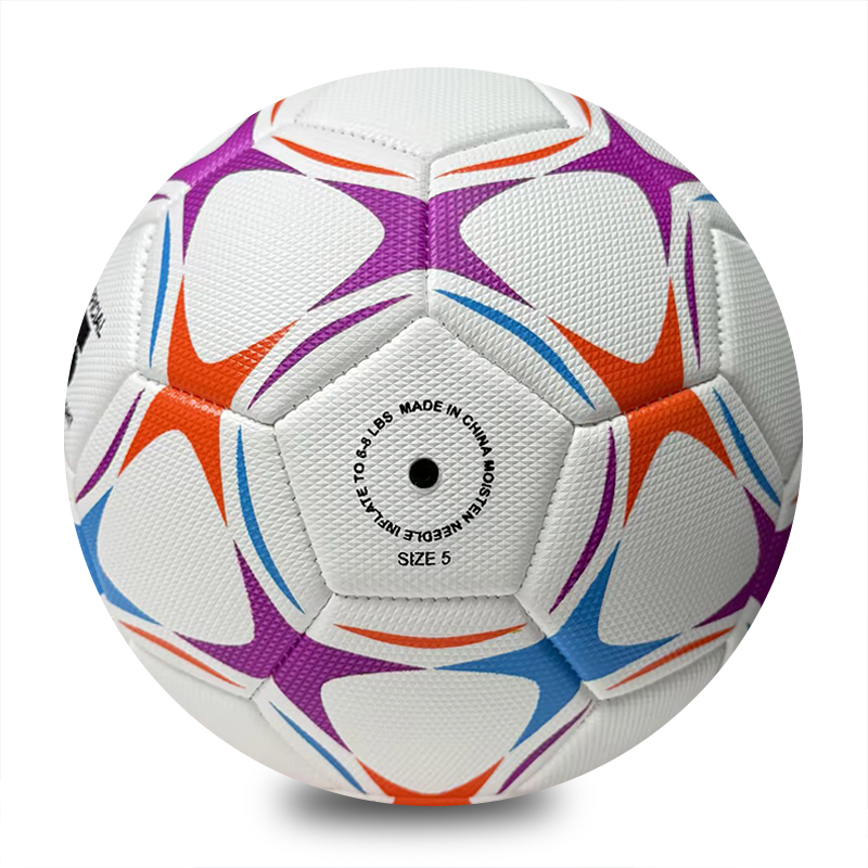 Hot Selling Soccer Ball Footballs Professional Training Match Football Best Quality Custom Size PVC Leather Wholesale,Blue Arc Sports