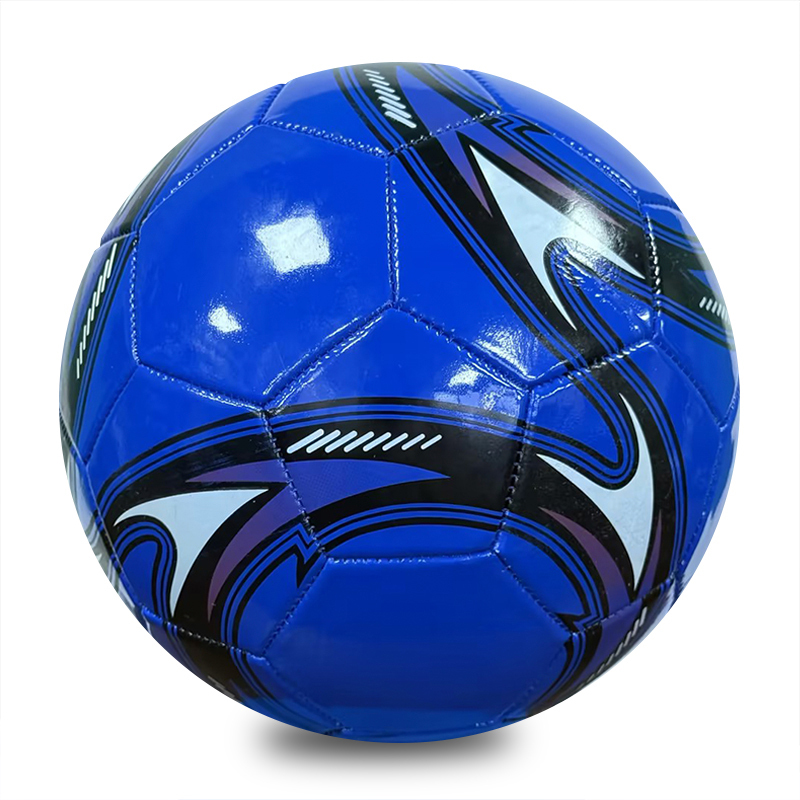 High Quality Official Match Ball High Quality Professional Soccer Ball Size 5 PVC machine-stitched Football New Arrival,Blue Arc Sports