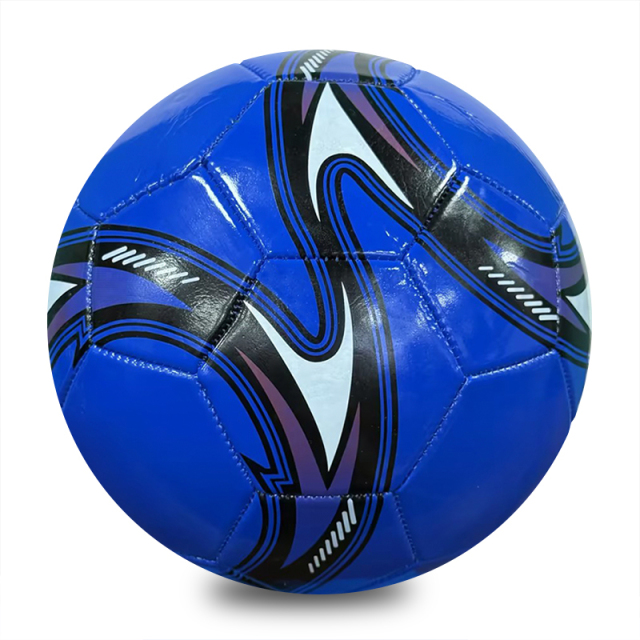 High Quality Official Match Ball High Quality Professional Soccer Ball Size 5 PVC machine-stitched Football New Arrival,Blue Arc Sports