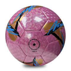 Hot Selling machine-stitched Soccer Ball Footballs Professional Training Match Football Best Quality Custom Size PVC Wholesale,Blue Arc Sports