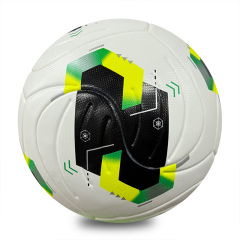 Custom Logo Size 5 Professional Official Durable Thermal Bonded Football Soccer Ball Suitable For Youth Training Competitions,Blue Arc Sports