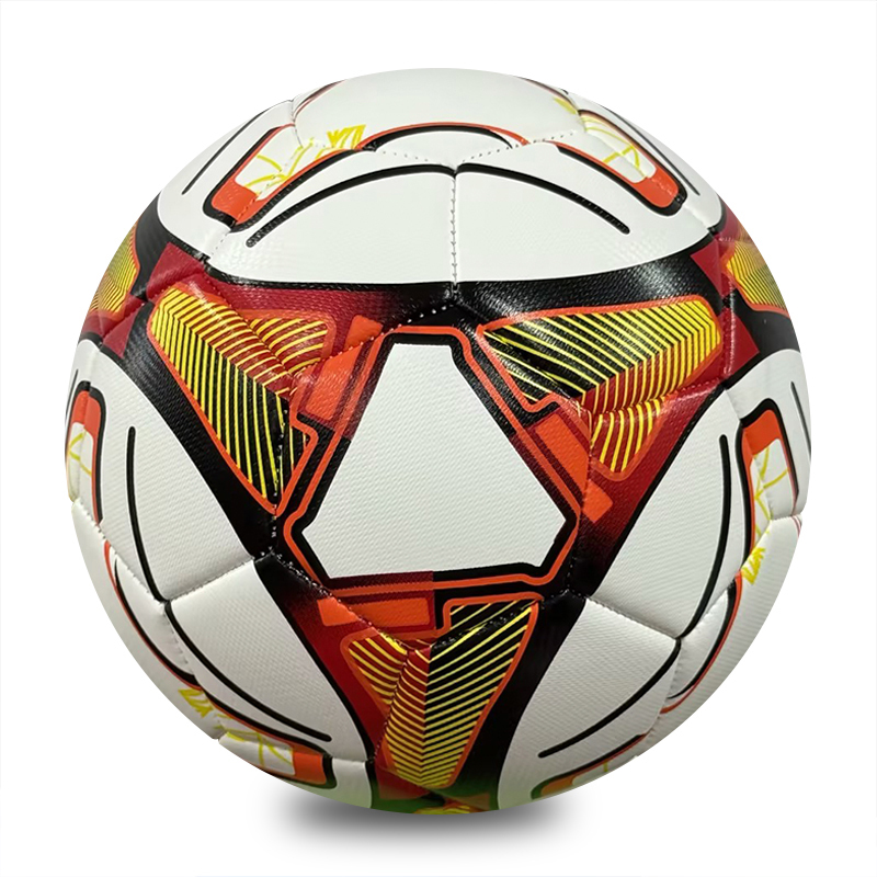 Custom Logo COLOR Size 5 machine-stitched Soccer Ball PVC Material Professional Match Football for Club Wholesale Bulk Wholesale,Blue Arc Sports