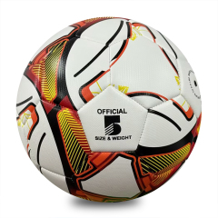 Custom Logo COLOR Size 5 machine-stitched Soccer Ball PVC Material Professional Match Football for Club Wholesale Bulk Wholesale,Blue Arc Sports