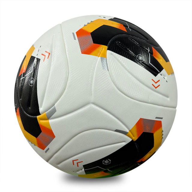Custom Logo Size 5 Professional Official Durable Thermal Bonded Football Soccer Ball Suitable For Youth Training Competitions,Blue Arc Sports