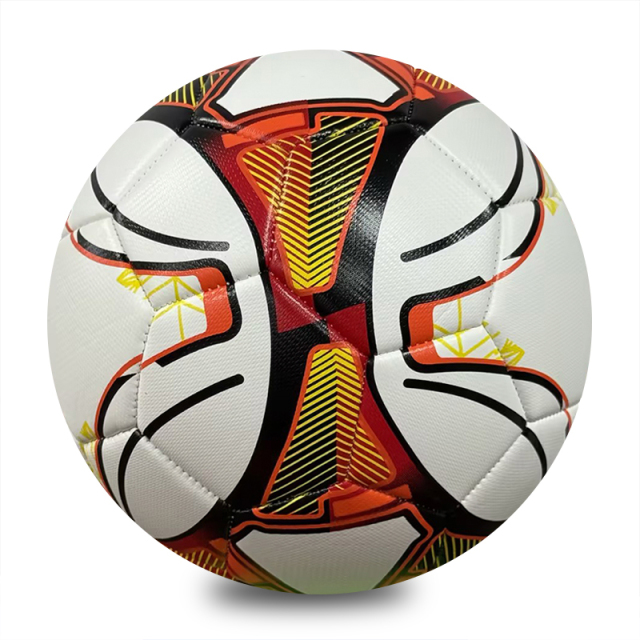 Custom Logo COLOR Size 5 machine-stitched Soccer Ball PVC Material Professional Match Football for Club Wholesale Bulk Wholesale,Blue Arc Sports