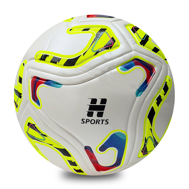 Size 5 Soccer Ball Wholesale Custom Logo PU Leather Seamless Match Training Football For Adult Kids Waterproof Match Training,Blue Arc Sports