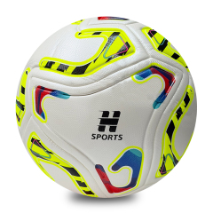 Size 5 Soccer Ball Wholesale Custom Logo PU Leather Seamless Match Training Football For Adult Kids Waterproof Match Training,Blue Arc Sports