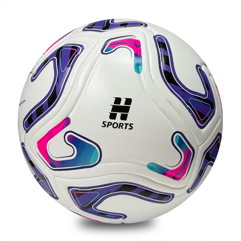 Size 5 Soccer Ball Wholesale Custom Logo PU Leather Seamless Match Training Football For Adult Kids Waterproof Match Training,Blue Arc Sports