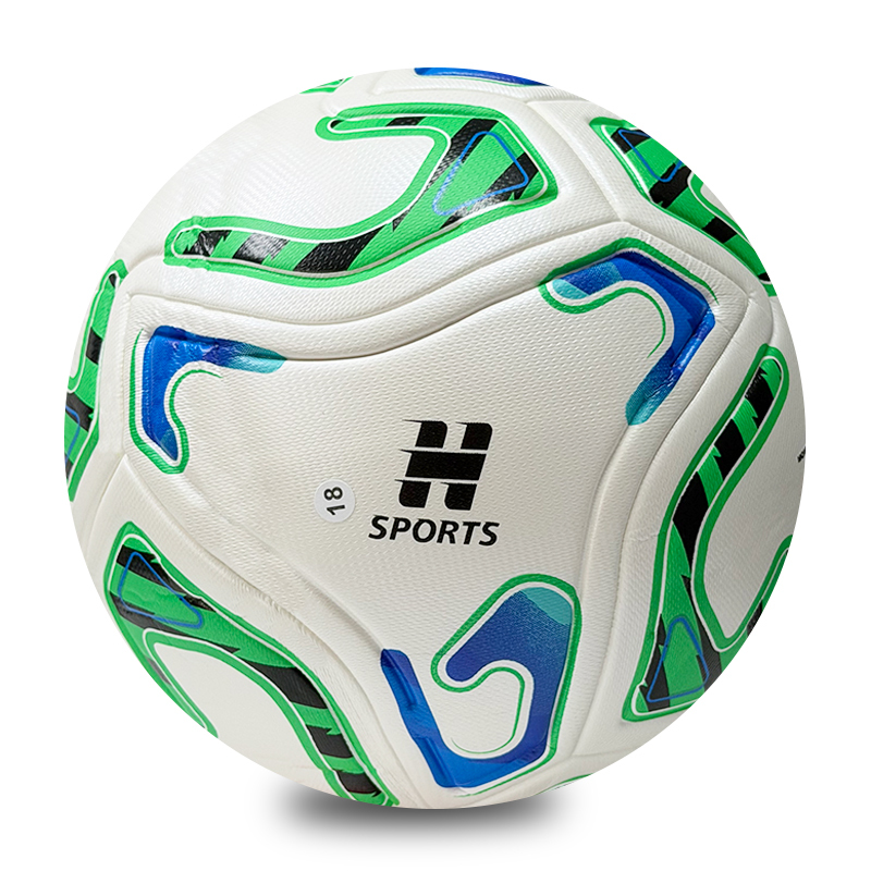 Size 5 Soccer Ball Wholesale Custom Logo PU Leather Seamless Match Training Football For Adult Kids Waterproof Match Training,Blue Arc Sports