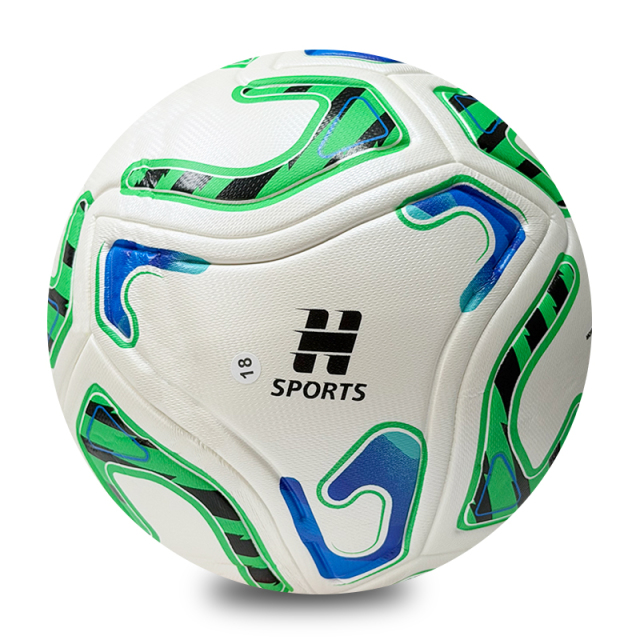 Size 5 Soccer Ball Wholesale Custom Logo PU Leather Seamless Match Training Football For Adult Kids Waterproof Match Training,Blue Arc Sports