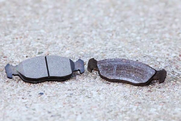 Brake pad lifespan chart linked to when to replace brake pads minimum safe thickness