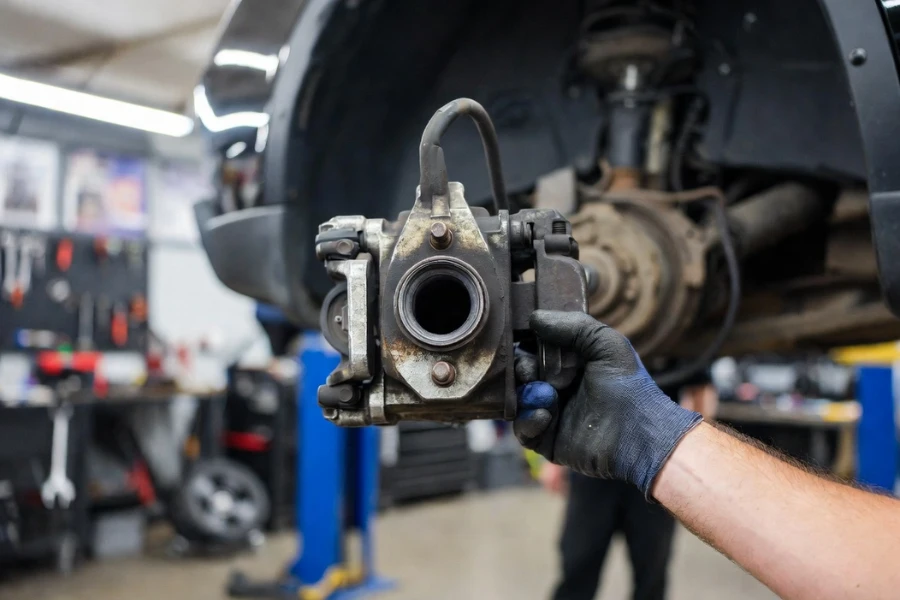 Why Are My Brakes Overheating caused by a sticking brake caliper piston