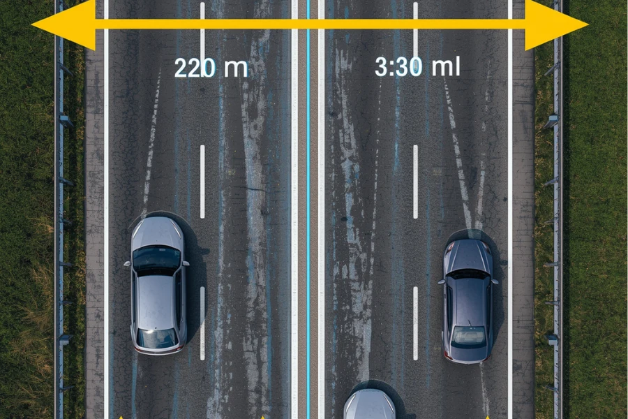 higher speed increases stopping distance and braking distance significantly