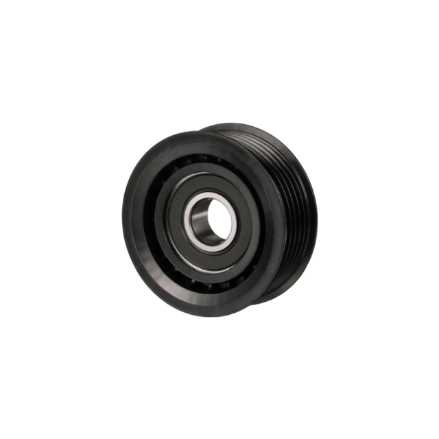Belt tensioner pulley OE 6612003170 side view showing six grooves