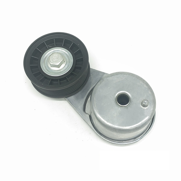 6L2Z6B209A belt tensioner assembly with steel pulley