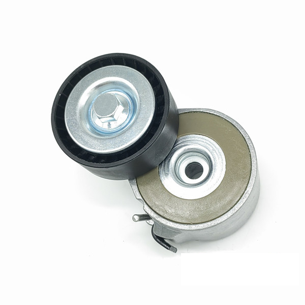 1539115 belt tensioner assembly with steel pulley