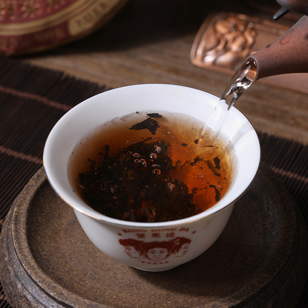 早春熟茶
