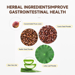 ACORN Delicious Fruit Prune Jelly Suck Fruity Aloe Vera Jelly Halal Slimming Gut health Low-Fat healthy snack food Jelly