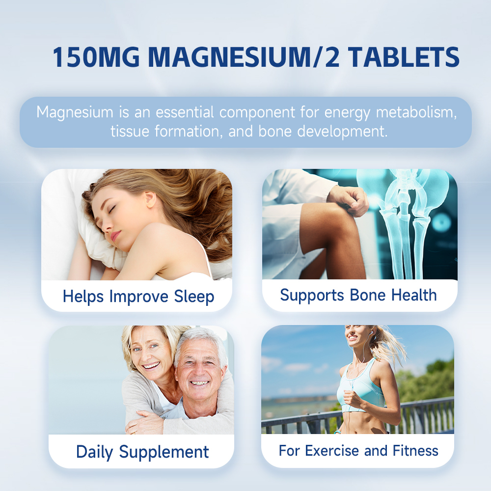 ACORN Sports Nutrition Healthcare supplements OEM Magnesium Glycinate Tablets Magnesium Glycinate Tablets For Sleep & Muscle