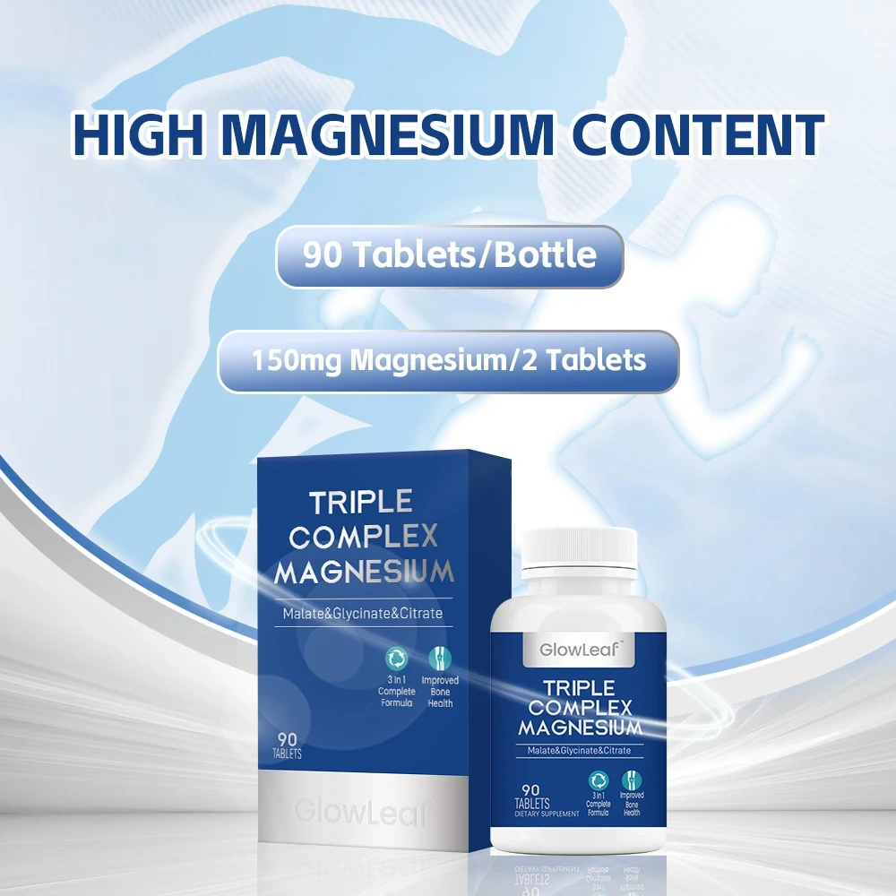 ACORN Sports Nutrition Healthcare supplements OEM Magnesium Glycinate Tablets Magnesium Glycinate Tablets For Sleep & Muscle