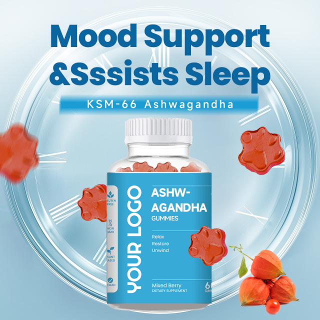 ACORN KSM-66 Ashwagandha Vitamin D Memory Mood Support Gummy Relax Best Ashwagandha Gummies