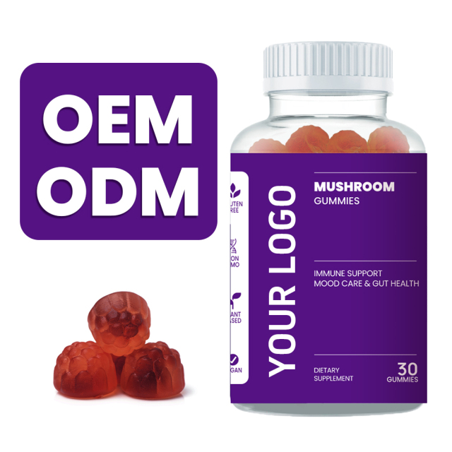 ACORN Mushroom Gummies Support Immune Health Supplement Emotion Regulation Relax Mushroom Gummy