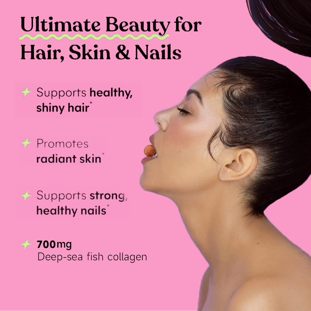 ACORN Collagen Gummies Best Rated Collagen Marine Supplements for Skin Hair Vitamin C and Collagen Gummies