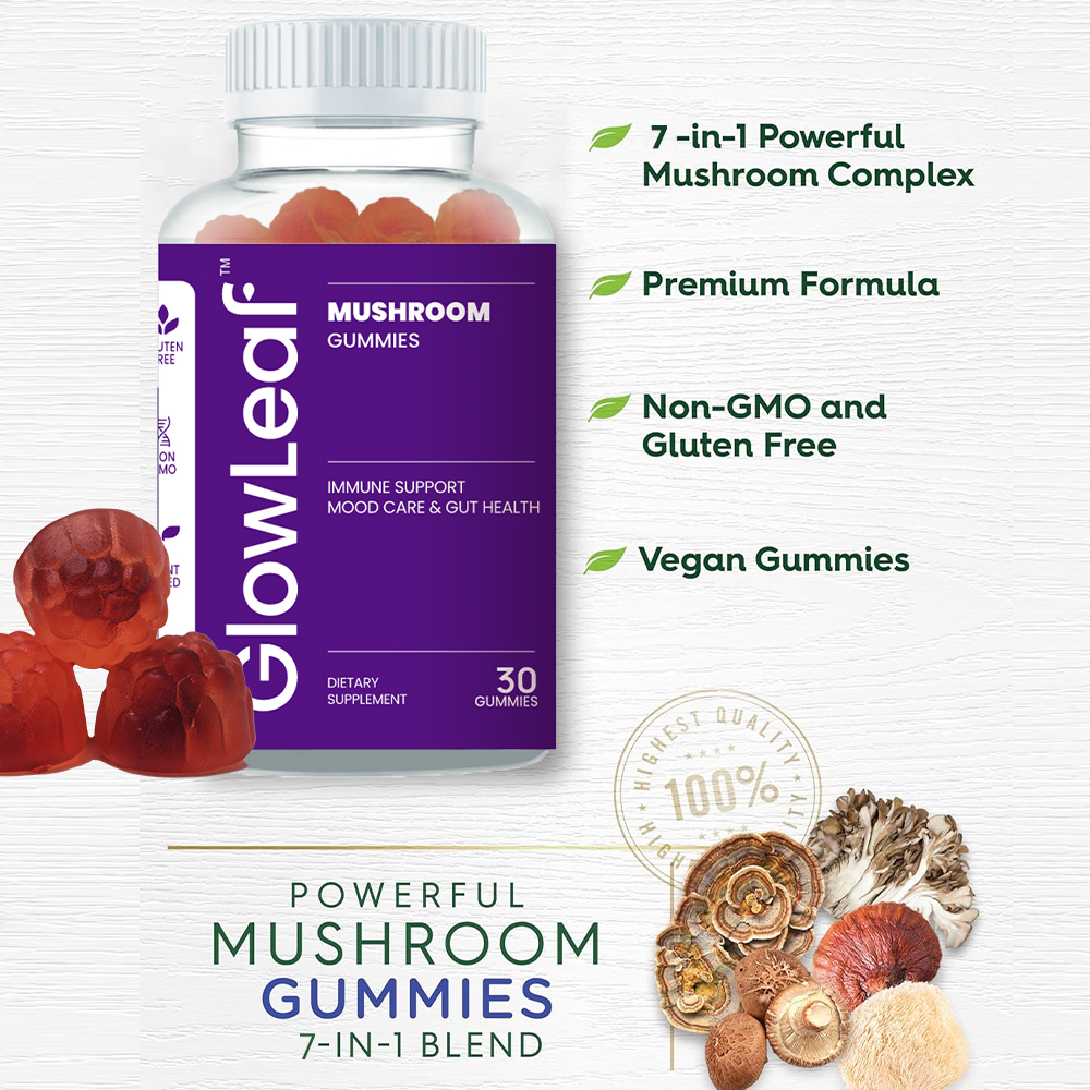 ACORN Mushroom Gummies Support Immune Health Supplement Emotion Regulation Relax Mushroom Gummy
