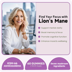 ACORN Mushroom Gummies Support Immune Health Supplement Emotion Regulation Relax Mushroom Gummy