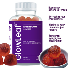 ACORN Mushroom Gummies Support Immune Health Supplement Emotion Regulation Relax Mushroom Gummy