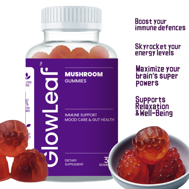 ACORN Mushroom Gummies Support Immune Health Supplement Emotion Regulation Relax Mushroom Gummy